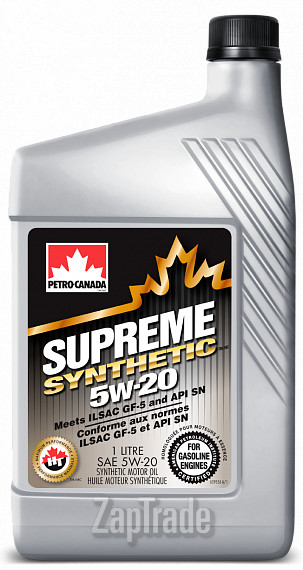 ������ �������� ����� Petro-canada Supreme Synthetic,  � ��������-�������� � ������