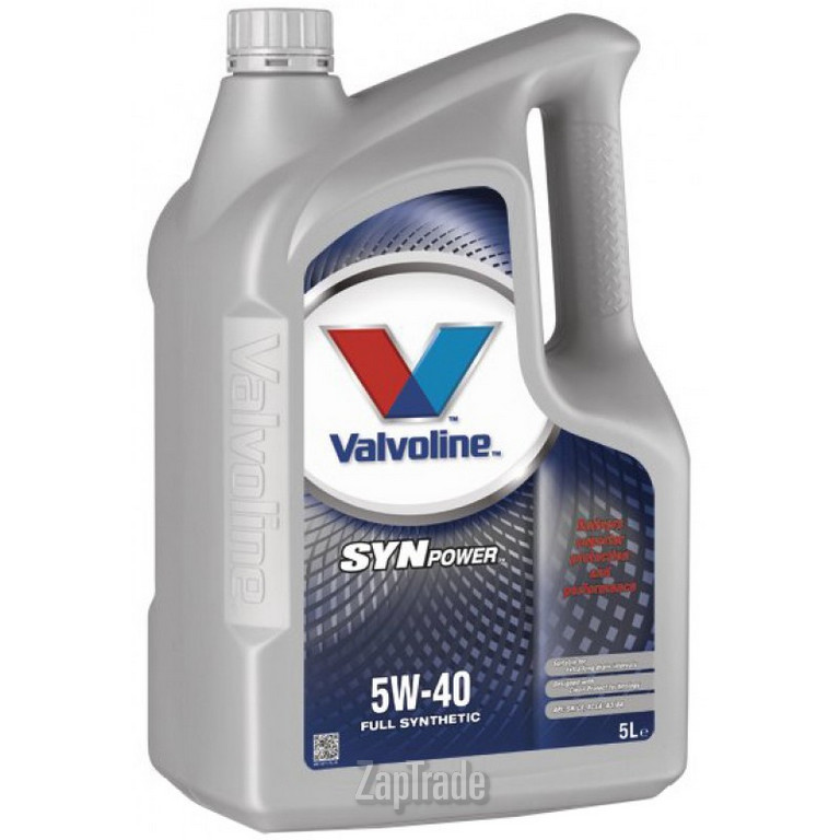 ������ �������� ����� Valvoline SYNPOWER SAE 5W-40, 5�,  � ��������-�������� � ������