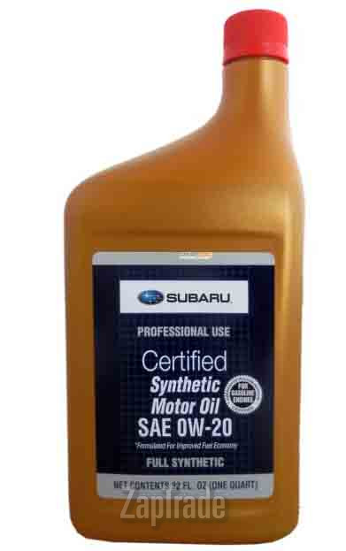 ������ �������� ����� Subaru SYNTHETIC OIL,  � ��������-�������� � ������