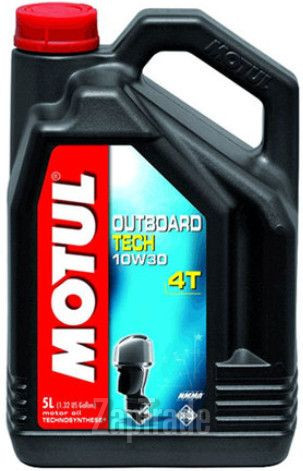 ������ �������� ����� Motul Outboard Tech 4T,  � ��������-�������� � ������