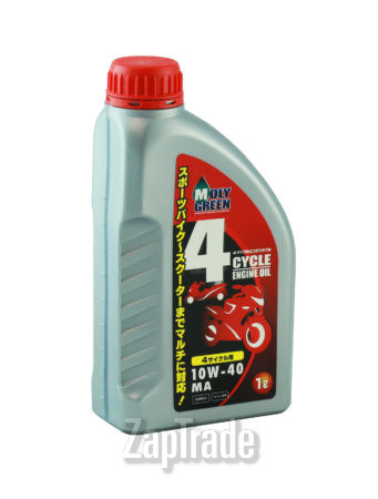 ������ �������� ����� Molygreen 4 CYCLE ENGINE OIL MA,  � ��������-�������� � ������
