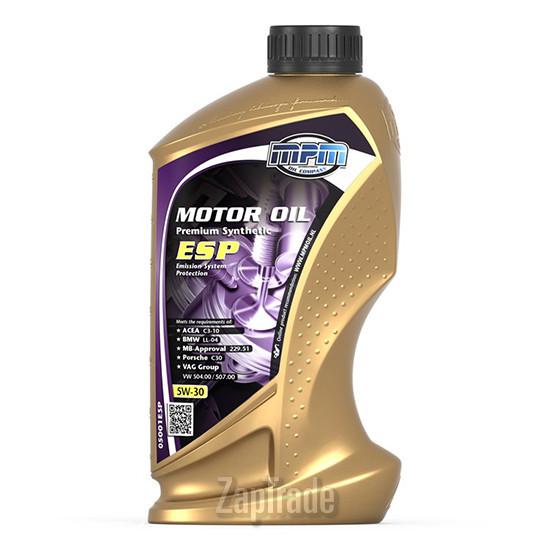 ������ �������� ����� Mpm oil Premium Synthetic ESP,  � ��������-�������� � ������