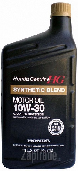 ������ �������� ����� Honda Synthetic Blend,  � ��������-�������� � ������