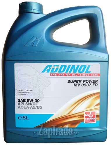������ �������� ����� Addinol Super Power MV 0537 FD,  � ��������-�������� � ������