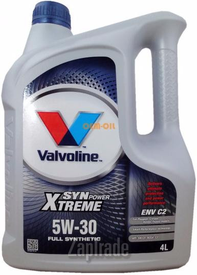������ �������� ����� Valvoline Synpower Xtreme ENV C2,  � ��������-�������� � ������