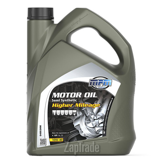 ������ �������� ����� Mpm oil Semi Synthetic Higher Mileage,  � ��������-�������� � ������