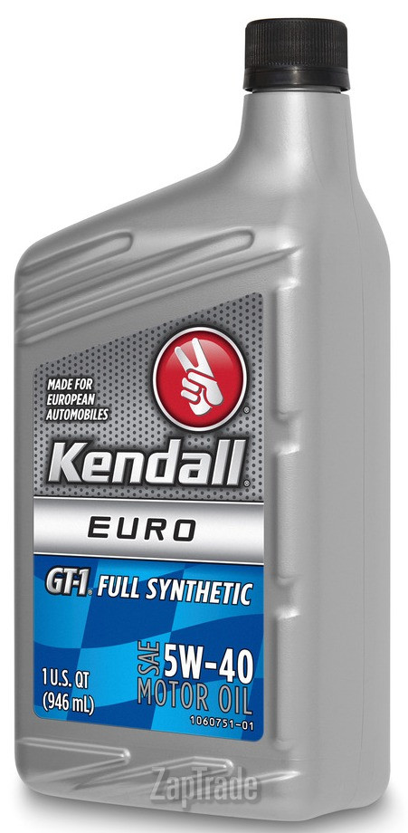 ������ �������� ����� Kendall GT-1 Full Synthetic (European Formula) SAE 5W-40,  � ��������-�������� � ������