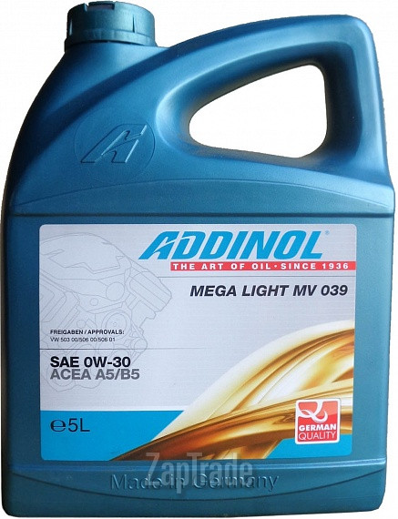 ������ �������� ����� Addinol Mega Light MV 039,  � ��������-�������� � ������