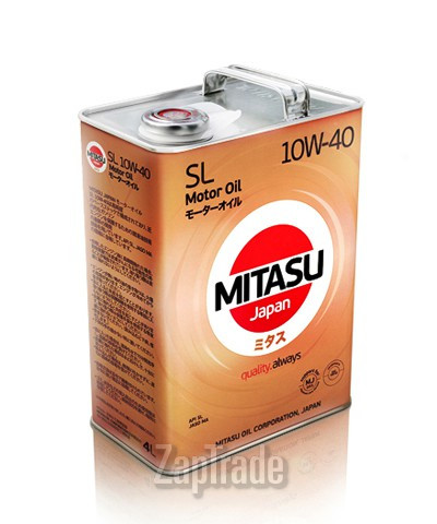 ������ �������� ����� Mitasu MOTOR OIL SL 10W-40,  � ��������-�������� � ������