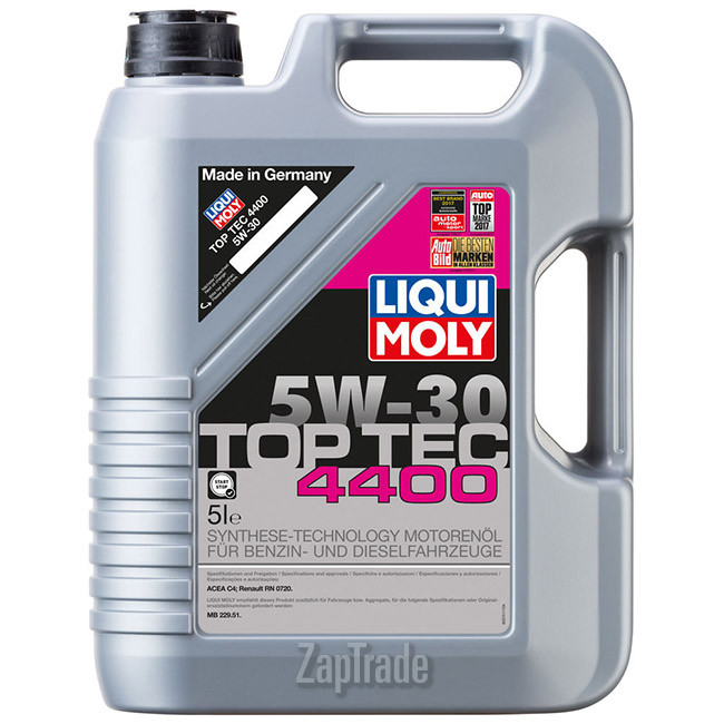 ������ �������� ����� Liqui moly Top Tec 4400,  � ��������-�������� � ������