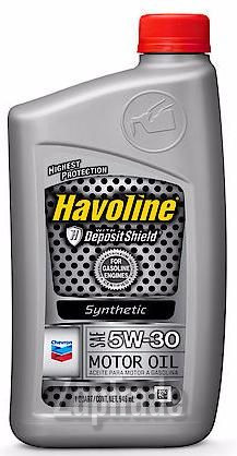 ������ �������� ����� Chevron Havoline Synthetic,  � ��������-�������� � ������