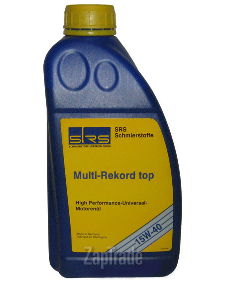 ������ �������� ����� Srs Multi-Rekord top 15W-40,  � ��������-�������� � ������