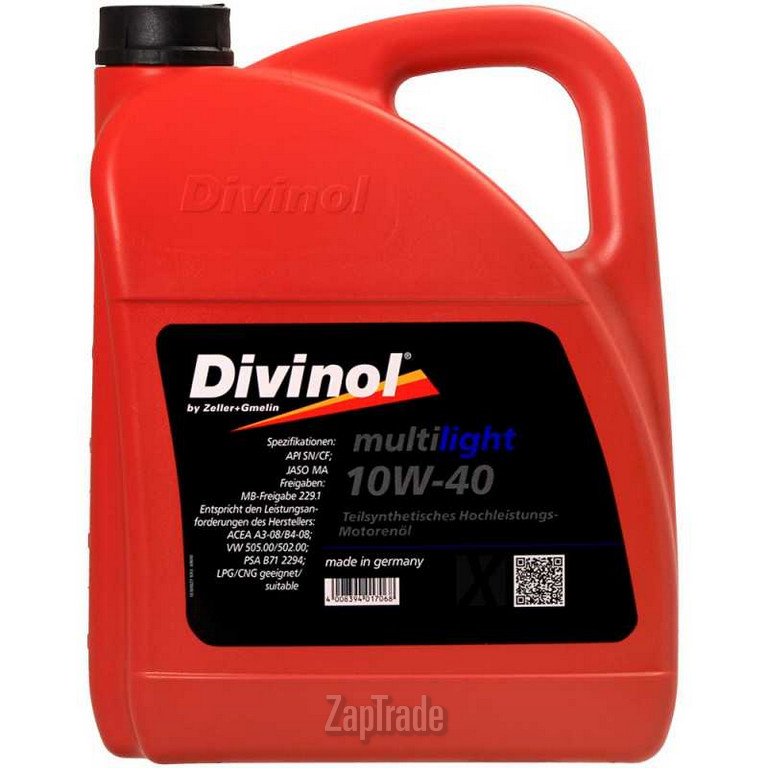 ������ �������� ����� Divinol Multilight 10W-40,  � ��������-�������� � ������