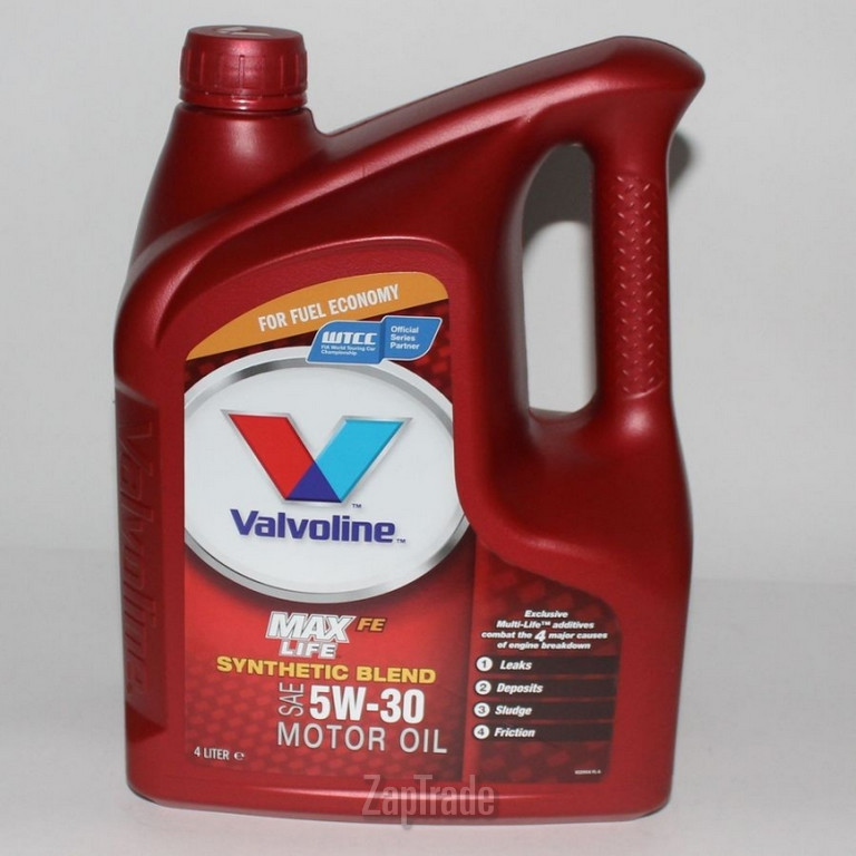 ������ �������� ����� Valvoline MAXLIFE SAE 5W-30, 4�,  � ��������-�������� � ������