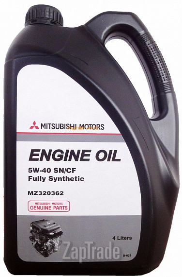 ������ �������� ����� Mitsubishi Genuine Oil 5W-40 SN/CF,  � ��������-�������� � ������