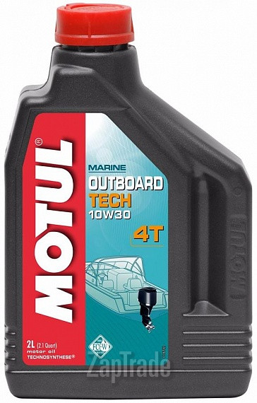 ������ �������� ����� Motul Outboard Tech 4T,  � ��������-�������� � ������