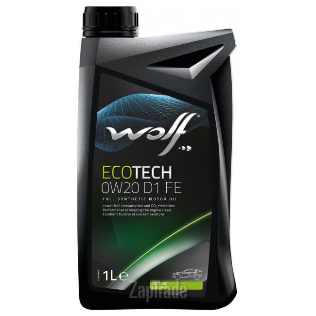 ������ �������� ����� Wolf ECOTECH 0W20 D1 FE,  � ��������-�������� � ������