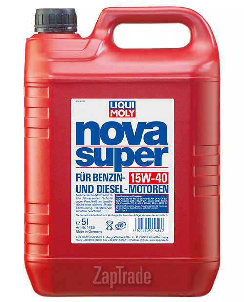 ������ �������� ����� Liqui moly Nova Super,  � ��������-�������� � ������