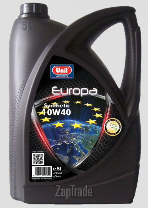 ������ �������� ����� Unil EUROPA 10W40,  � ��������-�������� � ������