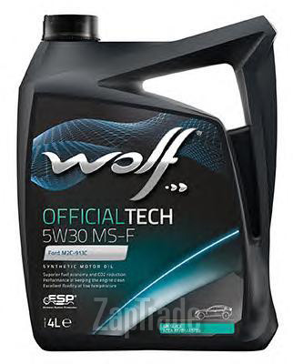 ������ �������� ����� Wolf OFFICIALTECH 5W30 MS-F,  � ��������-�������� � ������