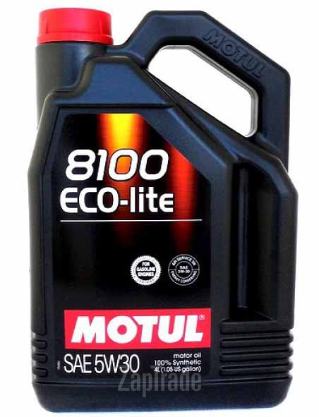 ������ �������� ����� Motul 8100 Eco-lite,  � ��������-�������� � ������