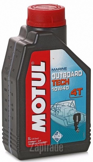 ������ �������� ����� Motul Outboard Tech 4T,  � ��������-�������� � ������