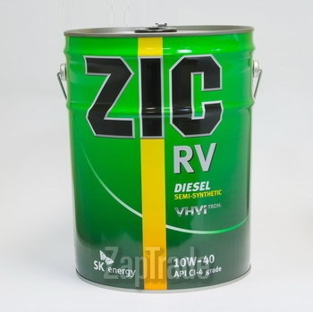 ������ �������� ����� Zic RV 10W-40,  � ��������-�������� � ������