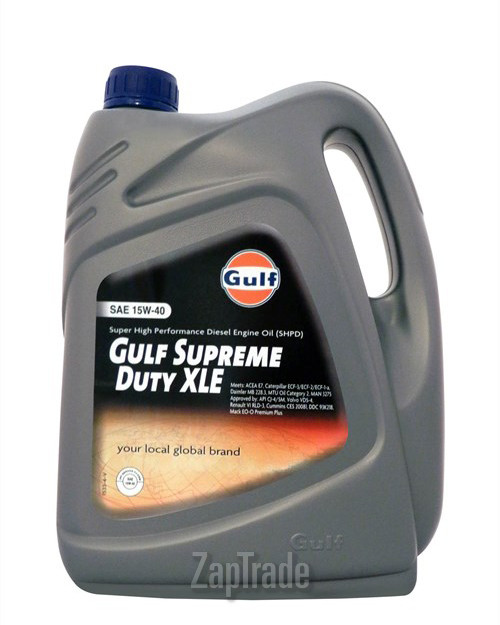 ������ �������� ����� Gulf Supreme Duty XLE,  � ��������-�������� � ������
