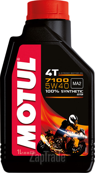 ������ �������� ����� Motul 7100 4T,  � ��������-�������� � ������