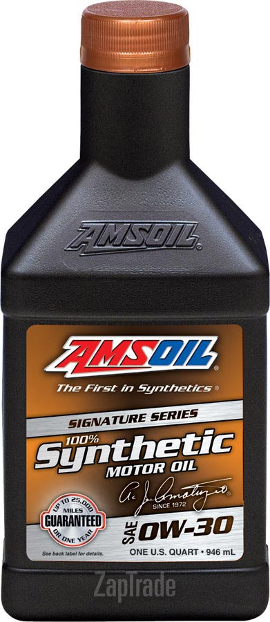������ �������� ����� Amsoil Signature Series Synthetic Motor Oil,  � ��������-�������� � ������