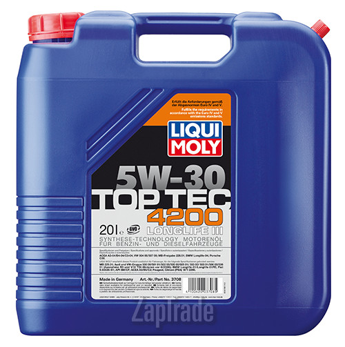 ������ �������� ����� Liqui moly Top Tec 4200,  � ��������-�������� � ������