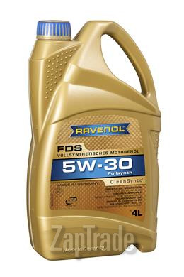 ������ �������� ����� Ravenol FDS SAE 5W-30,  � ��������-�������� � ������