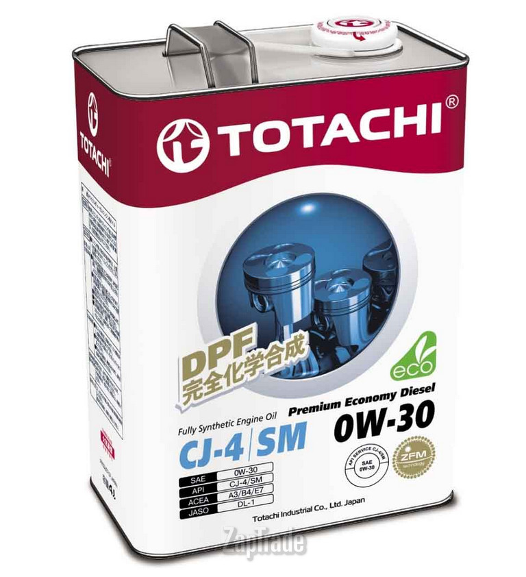 ������ �������� ����� Totachi Premium Economy Diesel Fully Synthetic CJ-4/SM,  � ��������-�������� � ������