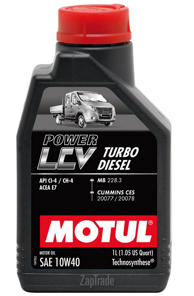 ������ �������� ����� Motul POWER LCV TURBO DIESEL 10W-40,  � ��������-�������� � ������