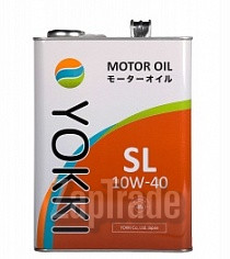 ������ �������� ����� Yokki SAE 10W40 API SL,  � ��������-�������� � ������