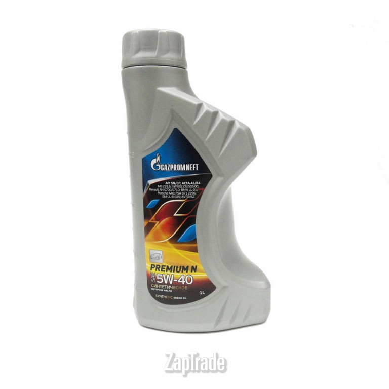 ������ �������� ����� Gazpromneft Premium N 5W-40,  � ��������-�������� � ������