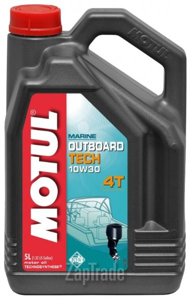 ������ �������� ����� Motul Outboard TECH 4T,  � ��������-�������� � ������