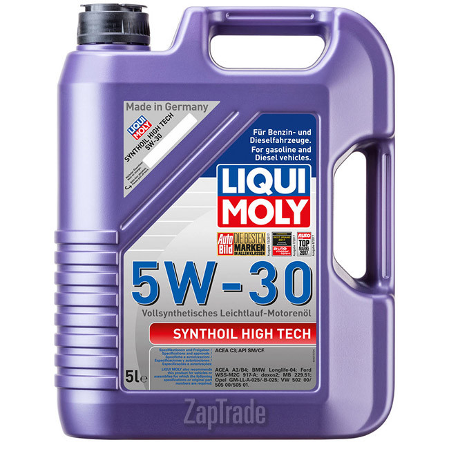 ������ �������� ����� Liqui moly Synthoil High Tech,  � ��������-�������� � ������