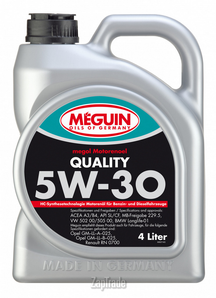 ������ �������� ����� Meguin Megol Motorenoel Quality,  � ��������-�������� � ������