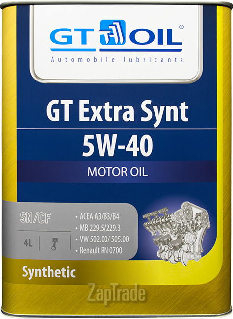 ������ �������� ����� Gt oil GT Extra Synt,  � ��������-�������� � ������