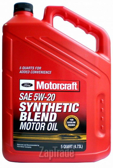 ������ �������� ����� Ford Motorcraft Premium Synthetic Blend 5W-20,  � ��������-�������� � ������