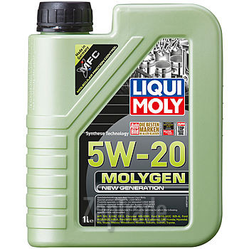 ������ �������� ����� Liqui moly ��-������������� �������� ����� Molygen New Generation 5W-20,  � ��������-�������� � ������