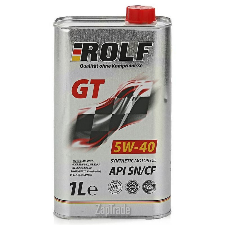 ������ �������� ����� Rolf GT 5W-40 SN/CF,  � ��������-�������� � ������