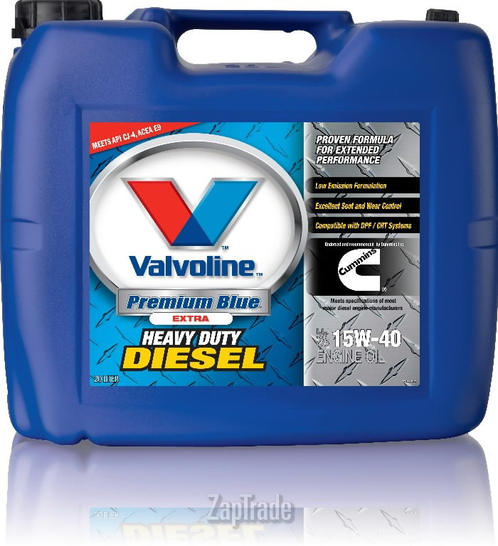 ������ �������� ����� Valvoline Premium Blue 8100,  � ��������-�������� � ������