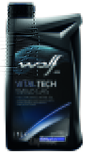 ������ �������� ����� Wolf VITALTECH 5W40 GAS,  � ��������-�������� � ������