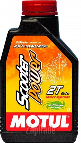 ������ �������� ����� Motul Scooter Power 2T,  � ��������-�������� � ������