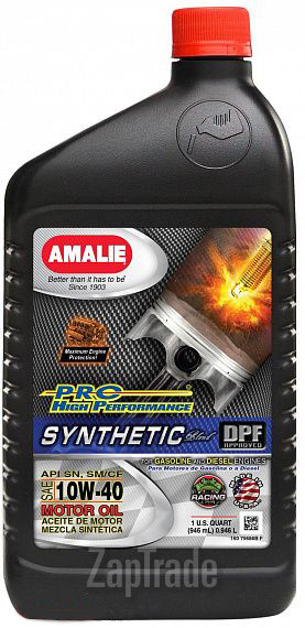 ������ �������� ����� Amalie PRO High Performance Synthetic,  � ��������-�������� � ������