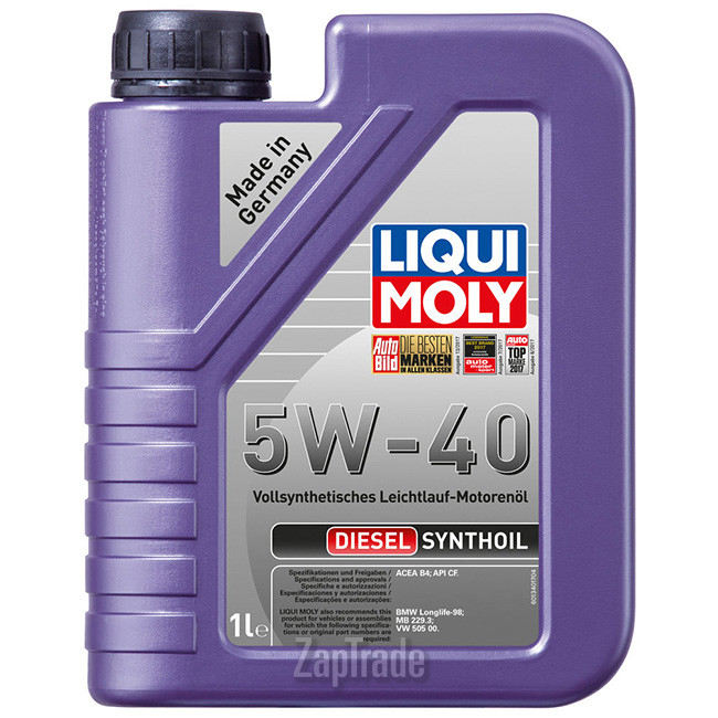 ������ �������� ����� Liqui moly Diesel Synthoil,  � ��������-�������� � ������