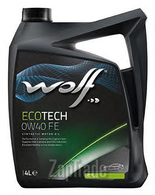 ������ �������� ����� Wolf ECOTECH 0W40 FE,  � ��������-�������� � ������
