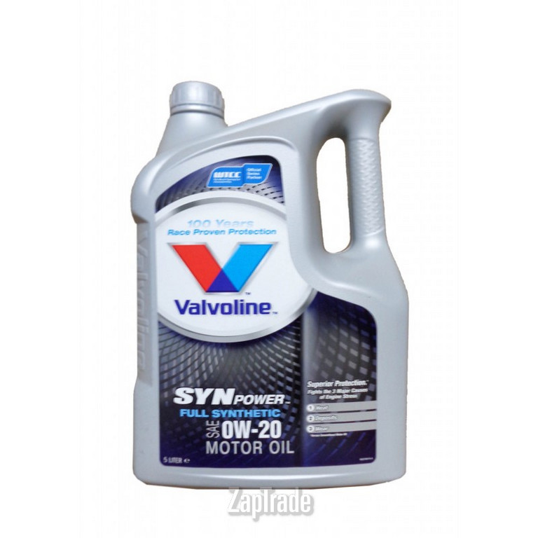 ������ �������� ����� Valvoline SYNPOWER FE SAE 0W-20, 5�,  � ��������-�������� � ������